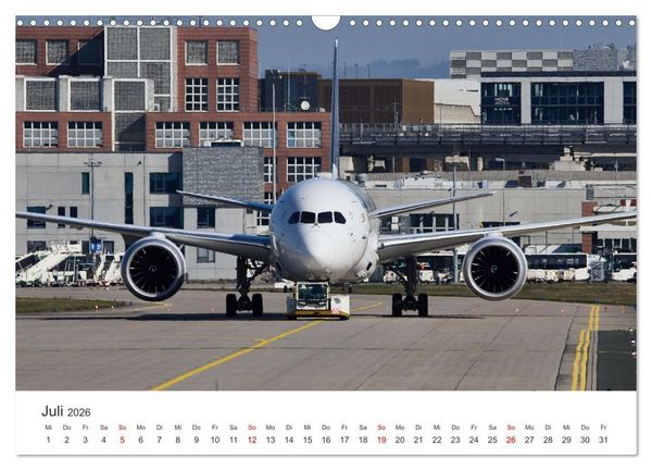Produktbild: Frankfurt Airport - EDDF (Wandkalender 2026 DIN A3 quer), CALVENDO Monatskalender