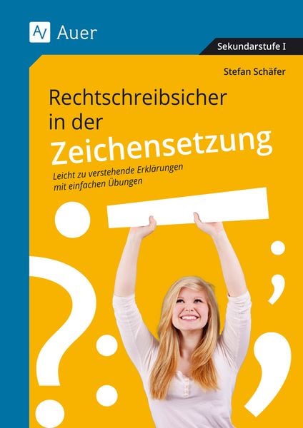 Produktbild: Rechtschreibsicher in der Zeichensetzung