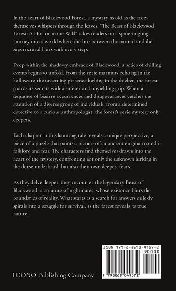 Produktbild: The Beast of Blackwood Forest
