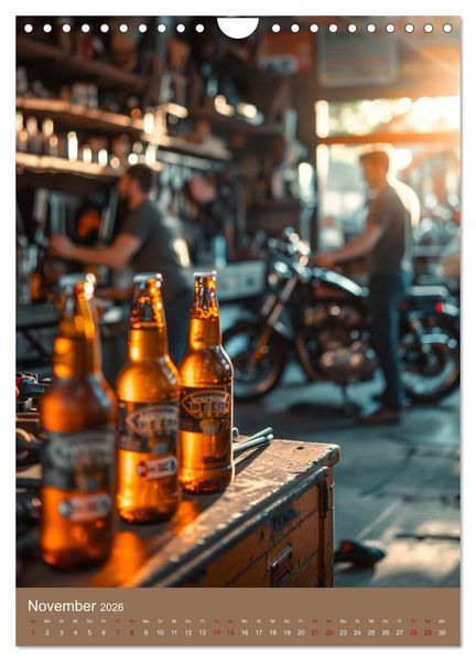 Produktbild: Bier-Liebe Von den Ahnen zu uns (Wandkalender 2026 DIN A4 hoch), CALVENDO Monatskalender