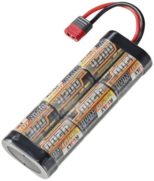 Reely Modellbau-Akkupack (NiMh) 7.2V 4200 mAh Zellen-Zahl: 6 Stick T-Stecksystem