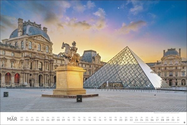 Produktbild: Paris Edition Kalender 2027