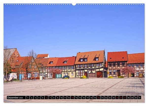 Produktbild: Hansestadt Salzwedel (hochwertiger Premium Wandkalender 2026 DIN A2 quer), Kunstdruck in Hochglanz