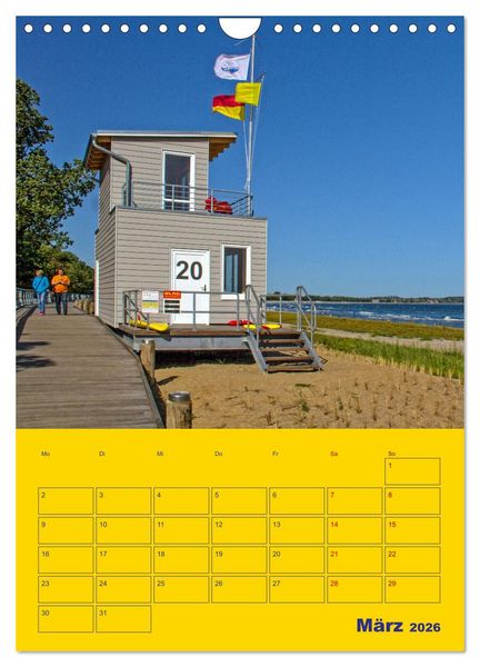 Produktbild: Sehnsucht nach Meer - Ostsee (Wandkalender 2026 DIN A4 hoch), CALVENDO Monatskalender
