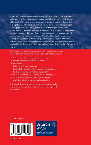 Produktbild: Intelligent Autonomous Systems