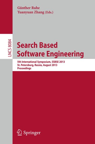 Produktbild: Search Based Software Engineering