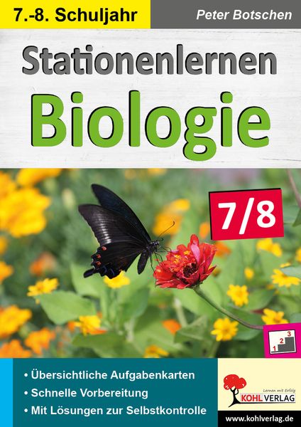 Produktbild: Stationenlernen Biologie 7/8