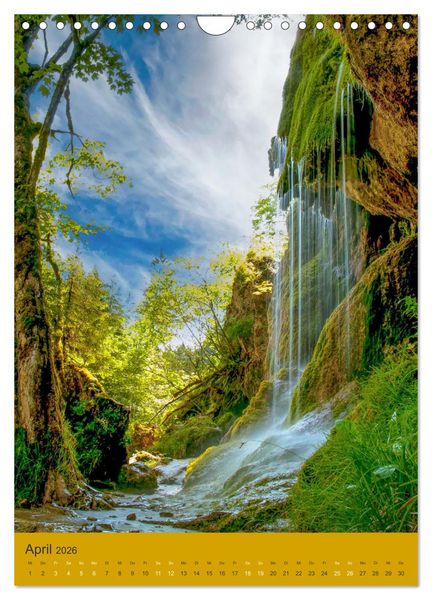Produktbild: Wo der Wildbach rauscht im Allg&auml;u (Wandkalender 2026 DIN A4 hoch), CALVENDO Monatskalender
