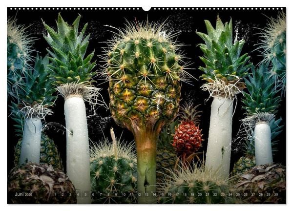 Produktbild: Flora miracula - Die wundersame Welt des Fotografen Olaf Bruhn (hochwertiger Premium Wandkalender 2026 DIN A2 quer), Kunstdruck in Hochglanz