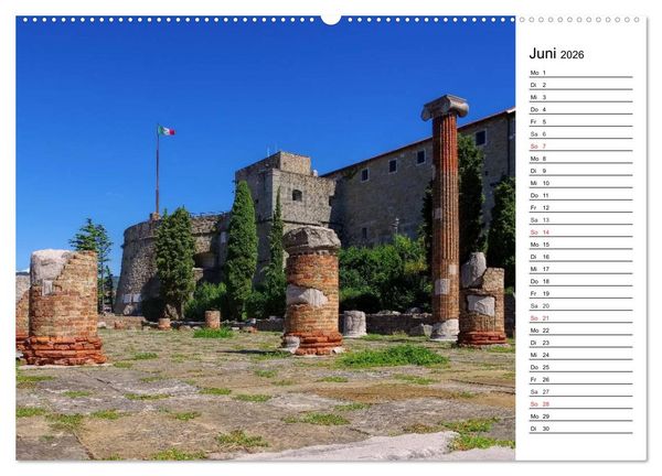 Produktbild: Triest - Habsburger Erbe und italienisches Flair (Wandkalender 2026 DIN A2 quer), CALVENDO Monatskalender