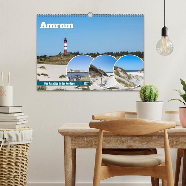 Produktbild: Amrum - Das Paradies in der Nordsee (Wandkalender 2027 DIN A3 quer), CALVENDO Monatskalender