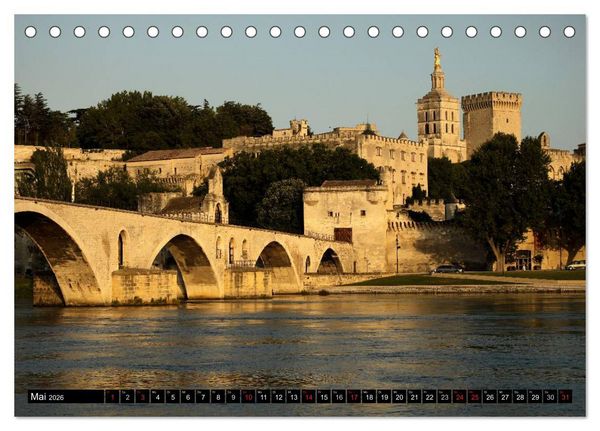 Produktbild: Frankreich - die Provence (Tischkalender 2026 DIN A5 quer), CALVENDO Monatskalender