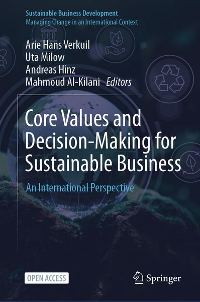 Produktbild: Core Values and Decision-Making for Sustainable Business