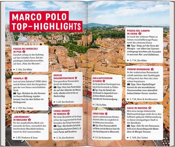 Produktbild: MARCO POLO Reisef&uuml;hrer Italien