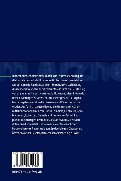 Produktbild: Innovation im Arzneimittelmarkt