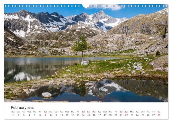 Produktbild: Alpine lakes on the Dolomites (Wall Calendar 2026 DIN A3 landscape), CALVENDO 12 Month Wall Calendar