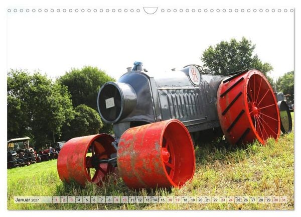 Produktbild: Historische Landmaschinen und Traktoren (Wandkalender 2027 DIN A3 quer), CALVENDO Monatskalender