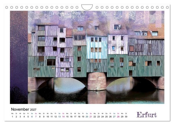 Produktbild: Stadtvisionen (Wandkalender 2027 DIN A4 quer), CALVENDO Monatskalender