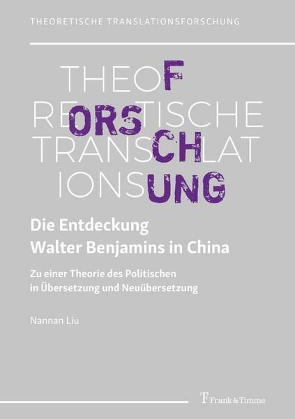 Produktbild: Die Entdeckung Walter Benjamins in China