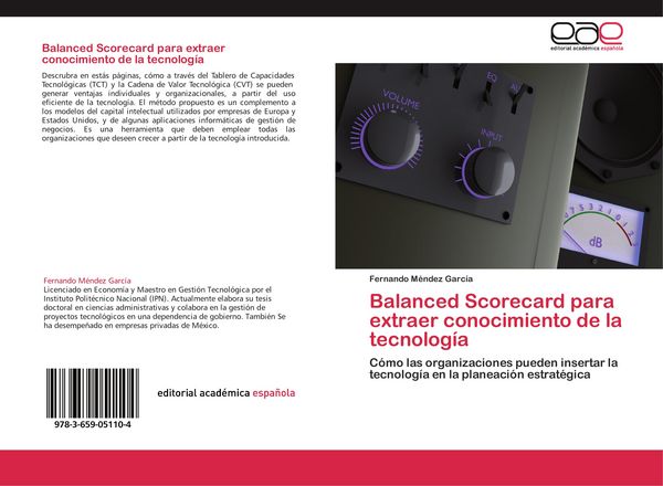Produktbild: Balanced Scorecard para extraer conocimiento de la tecnolog&iacute;a