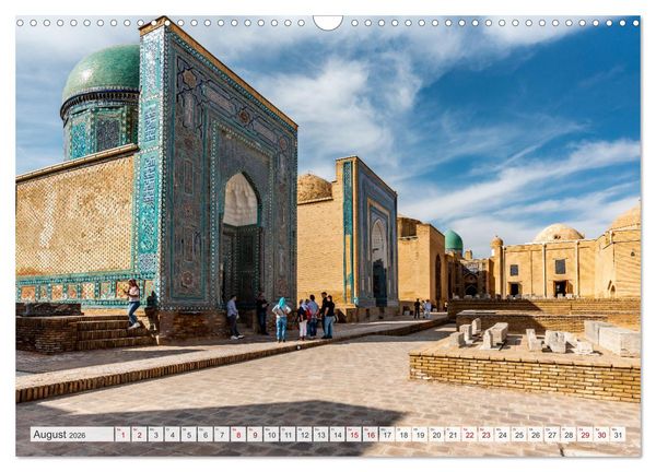 Produktbild: Usbekistan und seine Kultursch&auml;tze (Wandkalender 2026 DIN A3 quer), CALVENDO Monatskalender