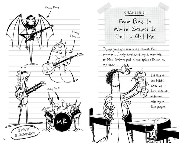 Produktbild: Melmed, R: Marvin's Monster Diary
