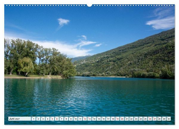 Produktbild: Sion im Wallis - zwischen Reben und Bergen (Wandkalender 2027 DIN A2 quer), CALVENDO Monatskalender