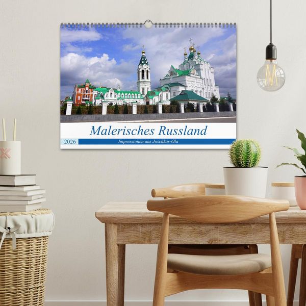 Produktbild: Malerisches Russland - Impressionen aus Joschkar-Ola (Wandkalender 2026 DIN A3 quer), CALVENDO Monatskalender