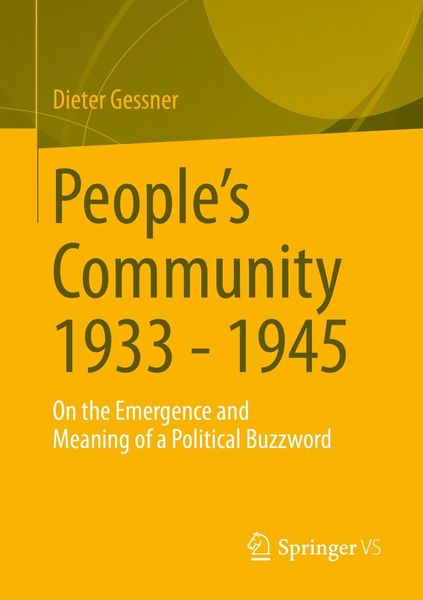 Produktbild: People's Community 1933 - 1945