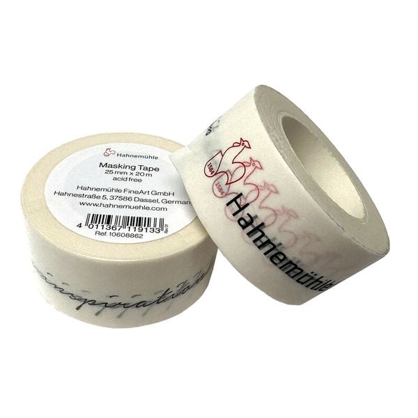 Produktbild: Hahnem&uuml;hle Zubeh&ouml;r Masking-Tape wei&szlig;, 25 mm x 20m