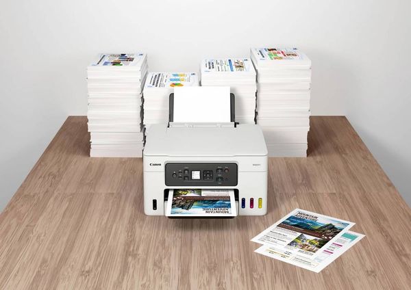 Produktbild: Canon MAXIFY GX3050 Multifunktionsdrucker Tintenstrahl Farbe A4 Drucker, Scanner, Kopierer Duplex, Tintentank-System, WLAN