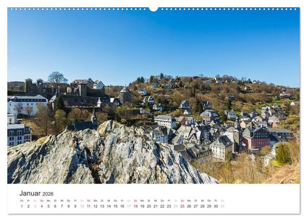 Produktbild: Blicke in die Eifel (hochwertiger Premium Wandkalender 2026 DIN A2 quer), Kunstdruck in Hochglanz