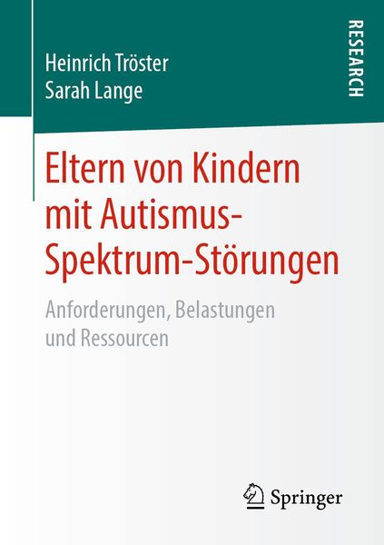 Produktbild: Eltern von Kindern mit Autismus-Spektrum-St&ouml;rungen