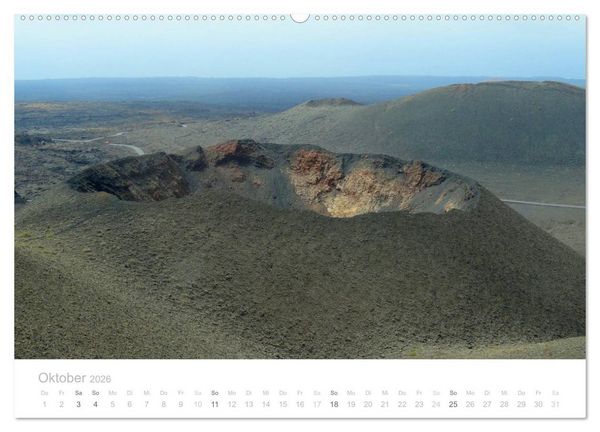 Produktbild: Die unwirkliche Welt von Lanzarote (Wandkalender 2026 DIN A2 quer), CALVENDO Monatskalender