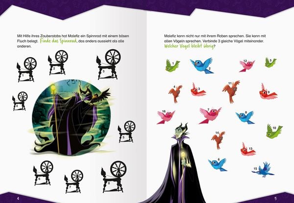 Produktbild: Disney Villains - Fiese Rätsel mit Malefiz