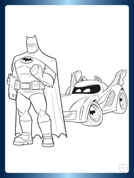 Produktbild: DC Batwheels: Stickerabenteuer in Gotham City
