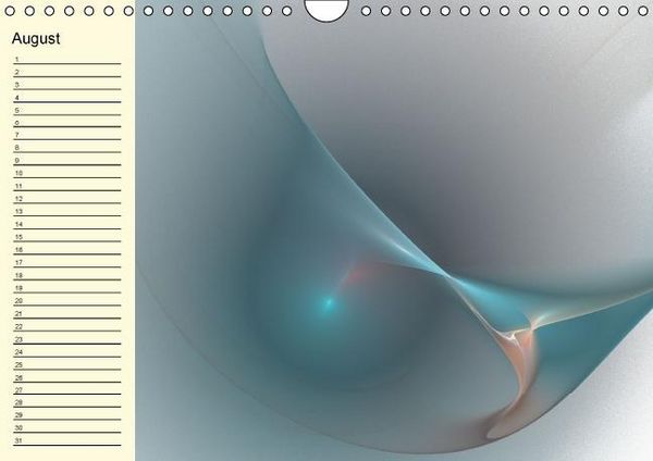 Produktbild: Fraktale Kunst 2/Geburtstagskalender (Wandkalender immerw&auml;hrend DIN A4 quer)