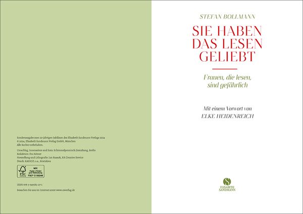 Produktbild: Sie haben das Lesen geliebt