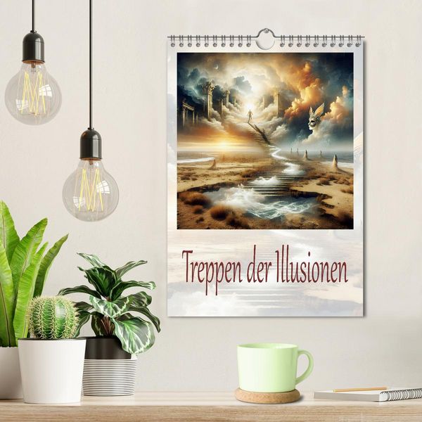 Produktbild: Treppen der Illusionen (Wandkalender 2026 DIN A4 hoch), CALVENDO Monatskalender