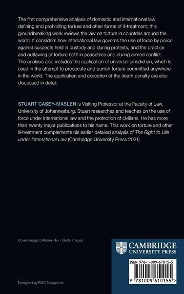 Produktbild: The Prohibition of Torture and Ill-Treatment under International Law