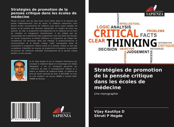 Produktbild: Strat&eacute;gies de promotion de la pens&eacute;e critique dans les &eacute;coles de m&eacute;decine