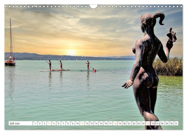 Produktbild: Stand-Up-Paddling SUP (Wandkalender 2026 DIN A3 quer), CALVENDO Monatskalender