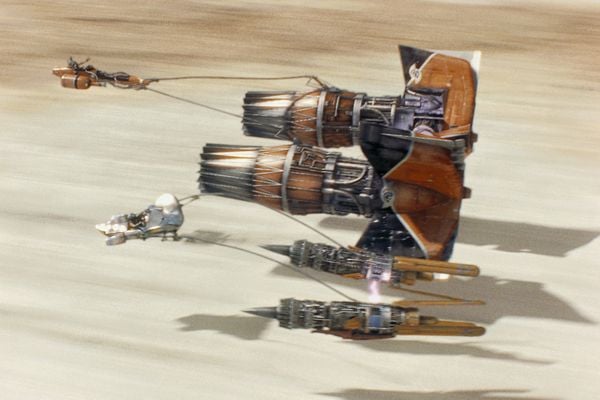 Produktbild: Star Wars Episode 1 - Dunkle Bedrohung (4K Ultra HD) (+ Blu-ray 2D) (+ Bonus-Blu-ray)