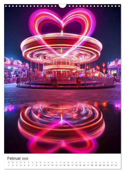 Produktbild: Lichtkarussell (Wandkalender 2026 DIN A3 hoch), CALVENDO Monatskalender
