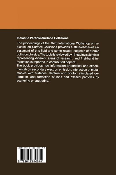 Produktbild: Inelastic Particle-Surface Collisions