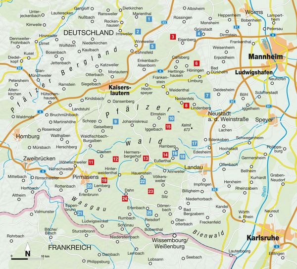 Produktbild: H&uuml;tten-Geheimtipps Pf&auml;lzerwald