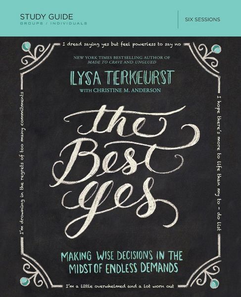 Produktbild: The Best Yes Bible Study Guide