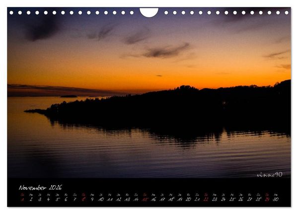 Produktbild: NORDISCH (Wandkalender 2026 DIN A4 quer), CALVENDO Monatskalender