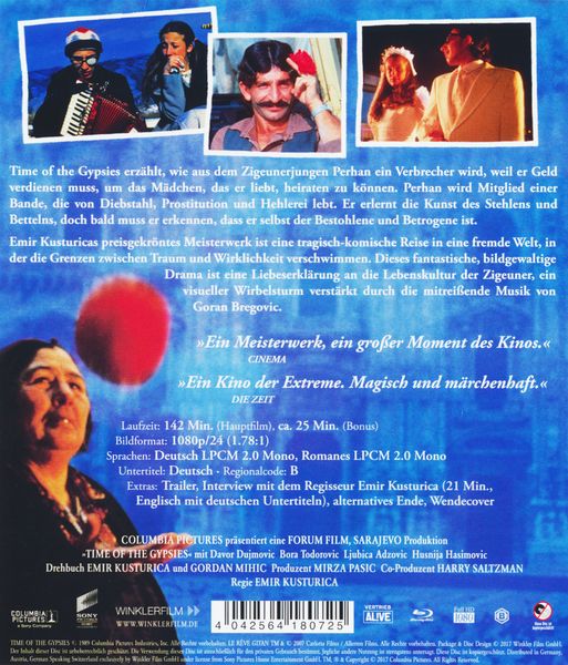 Produktbild: Time of the Gypsies - Zeit der Zigeuner