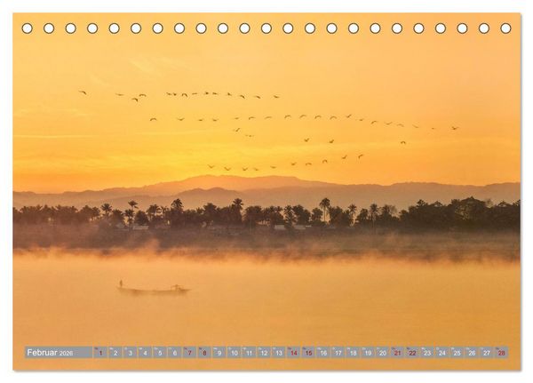 Produktbild: S&uuml;dostasien - Thailand, Vietnam, Kambodscha, Myanmar, Laos (Tischkalender 2026 DIN A5 quer), CALVENDO Monatskalender